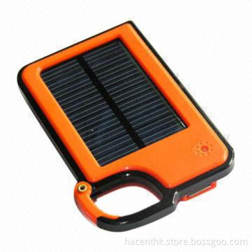 1,450mAh Portable Universal Solar Powered Battery Bank for Mobile Phones with USB Output